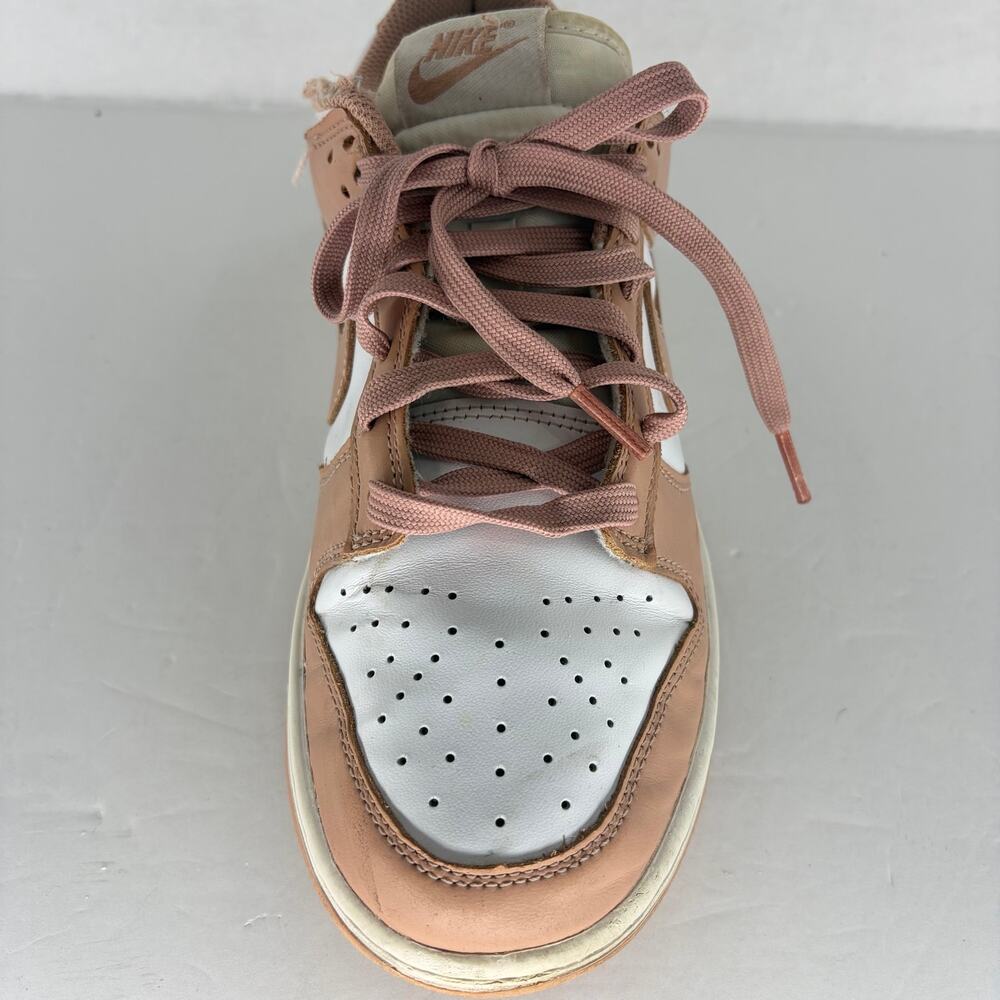 Nike Dunk Low Rose Whisper Women's 9 White Pink Gum DD1503-118 Sneaker - Picture 2 of 13